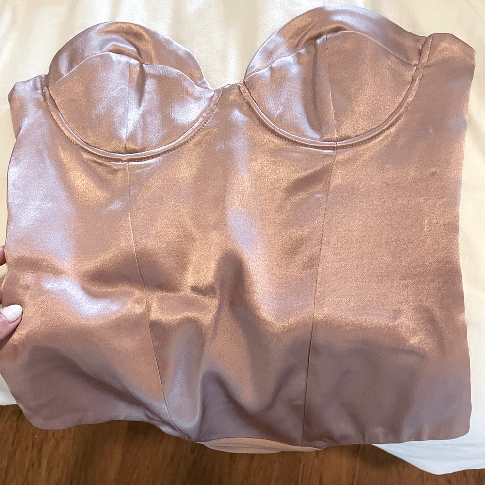 Zara strapless bodysuit. Size M. Like new condition